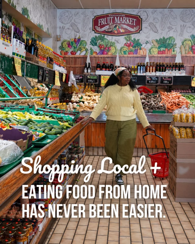 The era of overpriced delivery apps and sad desk lunches is over.

Shopping local and eating well at home just got easier.

Fresh produce from Canadian farmers, quality meats from our butcher, and hot ready-to-go meals for the nights when cooking just isn't in the cards.

Everything you need, right here just off Dixie Rd.

📍 Burnhamthorpe Fruit Market | 3647 Dixie Rd, Mississauga
🕖 Mon–Fri: 7:30am–9pm | Weekends: until 6:30pm

#BurnhamthorpeFruitMarket #ShopLocal #MississaugaEats #SupportCanadianFarmers #LocalGrocery