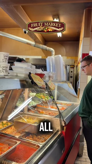 Fast food prices with none of the fast food regret? Yes please! 

Our hot meal counter serves up crowd favourites like our lasagna, roast chicken, roasted potatoes, cucumber salad, and more 

— fresh, filling, and ready to go at a price that actually makes sense.

No lineup around the block. No mystery ingredients. Just a proper meal from your neighbourhood grocery store that hits every single time.

Grab yours before it sells out. 👀

📍 Burnhamthorpe Fruit Market | 3647 Dixie Rd, Mississauga
🕖 Mon–Fri: 7:30AM–9PM | Weekends: until 6:30PM

#BurnhamthorpeFruitMarket #HotMeals #ReadyToEat #MississaugaEats #SkipTheDriveThrough