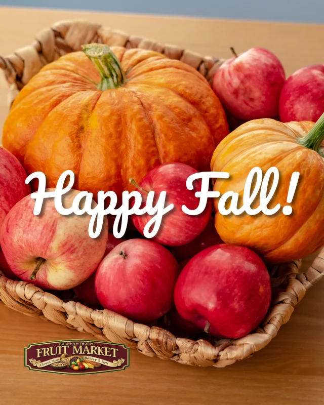 Happy First Day of Fall, Mississauga! 🍂🍁

It's officially time for apple pies 🍎, warm stews 🥩, roasted soups 🎃, and all your cozy autumn favourites!

Whatever you're planning to cook up this season, we've got all the fresh ingredients you need.

📍 Pop by and say hi: 3647 DIXIE RD, MISSISSAUGA, ON L4Y 2B
🚗 Get the best route—tap the link in our bio!

#BurnhamthorpeFruitMarket #Mississauga #ShopLocalMississauga
