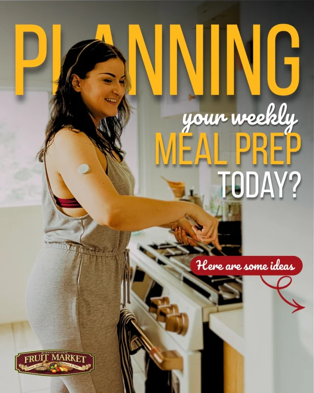 Busy week ahead? Let’s make meal prep easy!🍲👨🏻‍🍳

Whether you eat meat, vegetarian, or fully plant-based, we’ve put together 3 simple fall-inspired meal prep ideas to keep your week delicious and stress-free.

Swipe through for inspiration, then head over to grab your fresh seasonal produce and pantry staples!

📍 Remember that you can find us at 3647 Dixie Rd, Mississauga
💬 Which recipe are you making first: 1, 2, or 3? Tell us below! 👇

#BurnhamthorpeFruitMarket #Mississauga #MealPrep